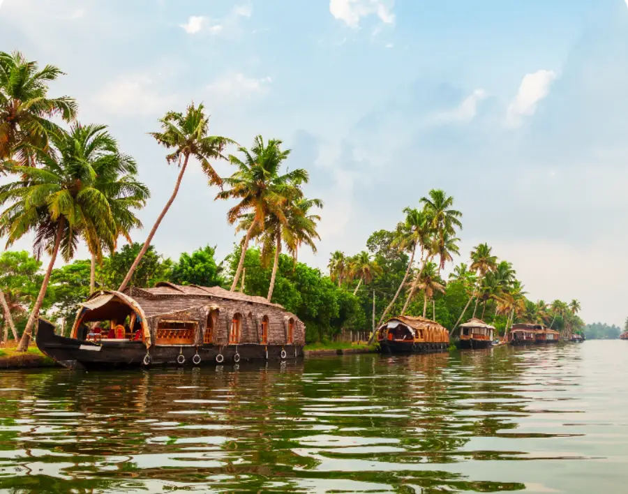 Honeymoon Houseboat in Alleppey